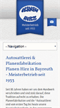 Mobile Screenshot of planen-hirz.de